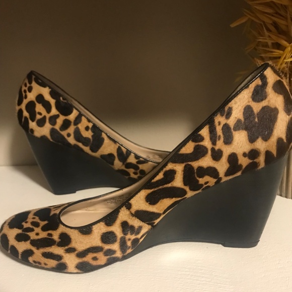 Animal Print Wedge Heel - Picture 2 of 3